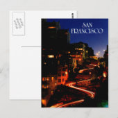 Lombard Street San Francisco Briefkaart (Voorkant / Achterkant)