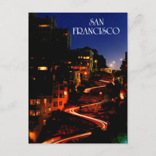 Lombard Street San Francisco Briefkaart