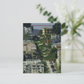 Lombard Street, San Francisco Briefkaart (Staand voorkant)