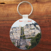 Lombard Street, San Francisco Sleutelhanger (Voorkant)