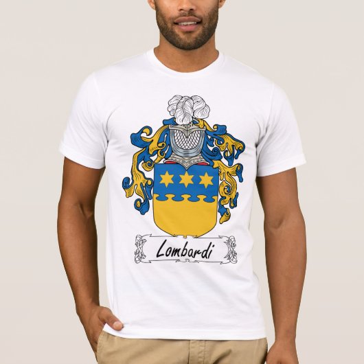 Lombardi Family Crest T-shirt (Voorkant)