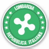 Lombardia Sticker (Voorkant)
