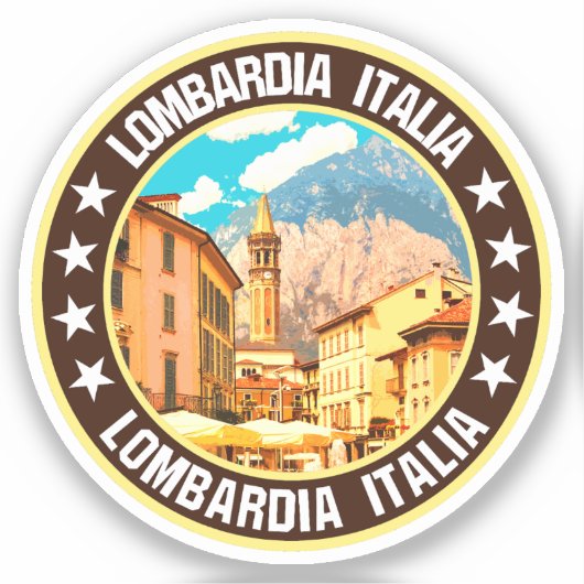 Lombardia Sticker (Voorkant)