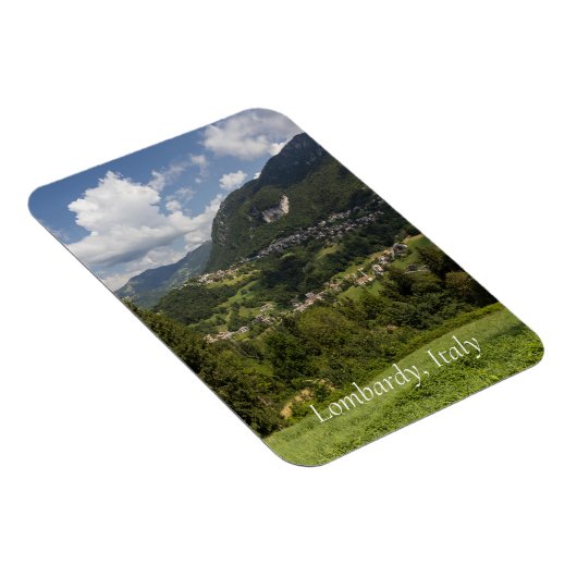 Lombardije Bergen Landschap, Italië Magneet (Rechterzijde)