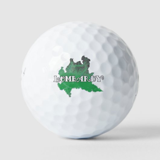 Lombardije Golfballen (Voorkant)
