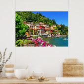Lombardije Italië Como Lake Europe Poster (Keuken)