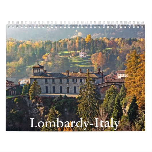 Lombardije-Italië Kalender (Hoes)