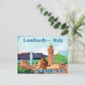 Lombardije, Italië, Varese, uitzicht, bergen Briefkaart (Staand voorkant)