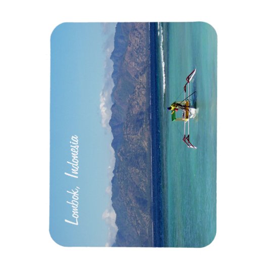 Lombok Boat Premium Flexi Magnet Magneet (Verticaal)