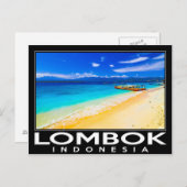 Lombok Indonesia Briefkaart (Voorkant / Achterkant)