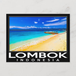 Lombok Indonesia Briefkaart