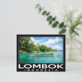 Lombok Indonesië Briefkaart (Staand voorkant)