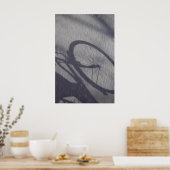 L'ombre de la bicyclette (2007) Print (Keuken)