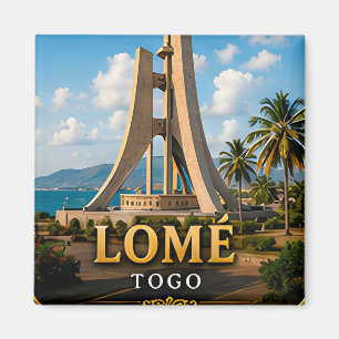 Lomé Atlantische Waterfront en Onafhankelijkheidsm Magneet