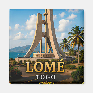Lomé Atlantische Waterfront en Onafhankelijkheidsm Magneet