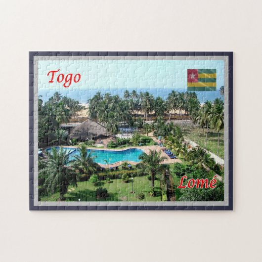 Lomé - Togo - Legpuzzel (Horizontaal)