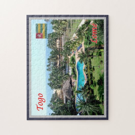 Lomé - Togo - Legpuzzel (Verticaal)