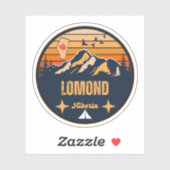 Lomond, Alberta Sticker (Vel)