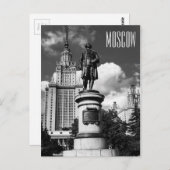 Lomonosov Moskou Staatsarchitectuur Briefkaart (Voorkant / Achterkant)