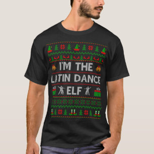 Lomp, ik ben de Latijnse Dance Elf Christm T-shirt