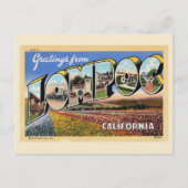 Lompoc California  Greeting Briefkaart (Voorkant)
