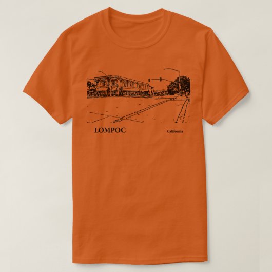 Lompoc California TShirt 3 (Design voorkant)