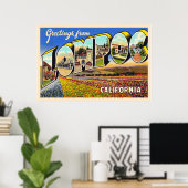 Lompoc Californië groot Briefkaart Poster (Thuiskantoor)