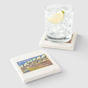 Lompoc Californië  groot Briefkaart Stenen Onderzetter