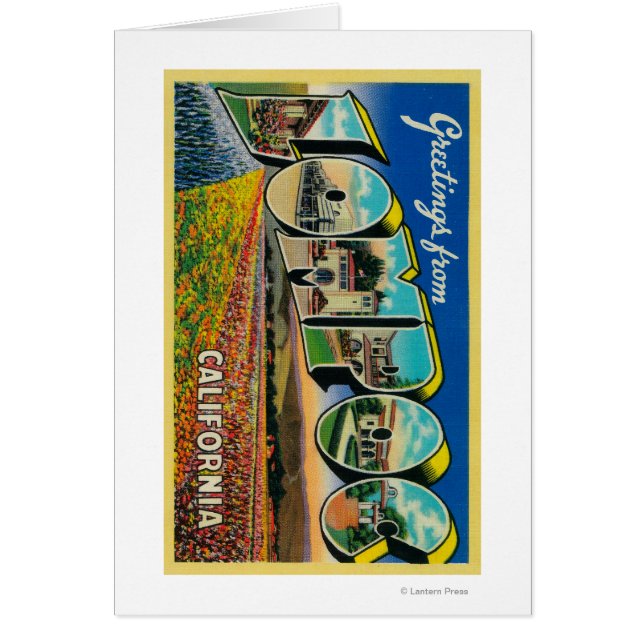 Lompoc, Californië - grote lettertjes (Voorkant)