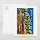 Lompoc, Californië - grote lettertjes Briefkaart (Voorkant / Achterkant)