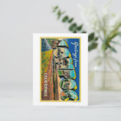 Lompoc, Californië - grote lettertjes Briefkaart (Staand voorkant)