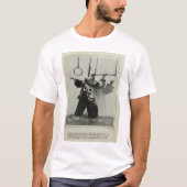 Lon Chaney 1928  gekleed schilderij T-shirt (Voorkant)