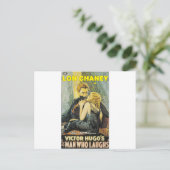Lon Chaney is het Man dat lacht Briefkaart (Staand voorkant)