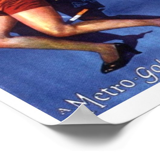 Lon Chaney Joan Crawford De onbekende advertentie Poster (Hoek)