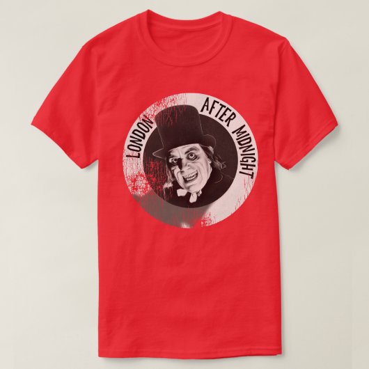 Lon Chaney Londen na middernacht T-shirt (Design voorkant)