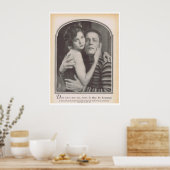 Lon Chaney Loretta Young 1928 Poster (Keuken)