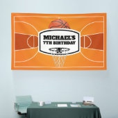 Lona Basketball Birthday Banner backdrop (Beurs)