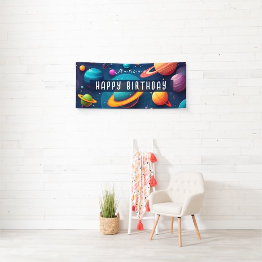 Lona cumpleaños personalizada spandoek (Insitu)