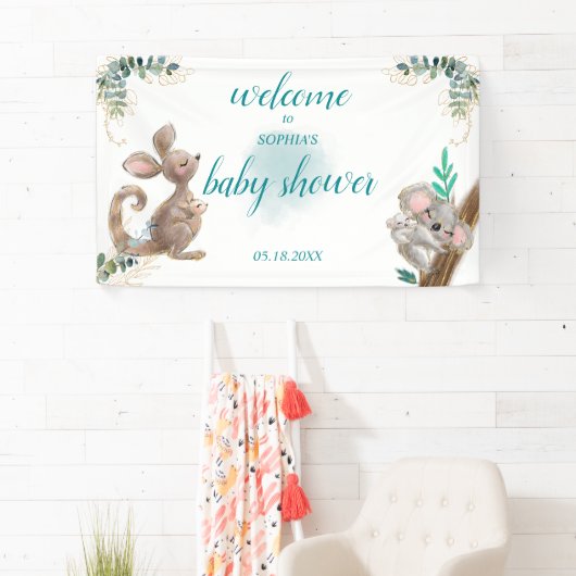 Lona decorativa Baby Shower Spandoek (Insitu)