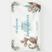Lona decorativa Baby Shower Spandoek (Verticaal)