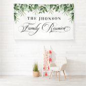 Lona Family Reunion greenery backdrop Spandoek (Insitu)