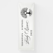 Lona Family Reunion tree backdrop Spandoek (Verticaal)