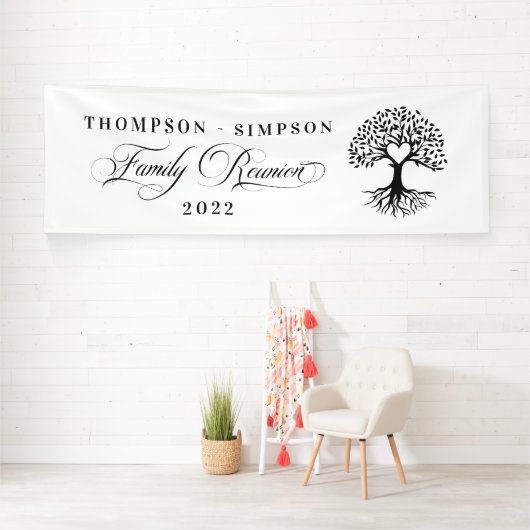 Lona Family Reunion tree backdrop Spandoek (Insitu)