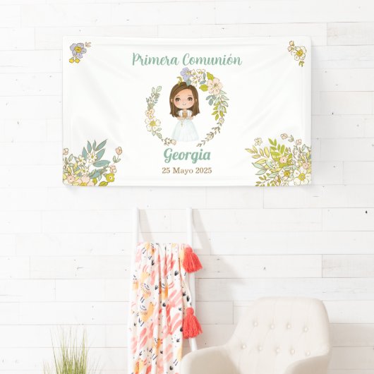 Lona GEORGIA Primera Comunión Spandoek (Insitu)