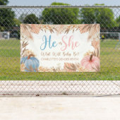 Lona He or She Boho Boho Pampas Pumpkin Gender Rev Spandoek (Insitu)