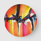 LONA van Christèle Chabrette Ronde Klok (Voorkant)