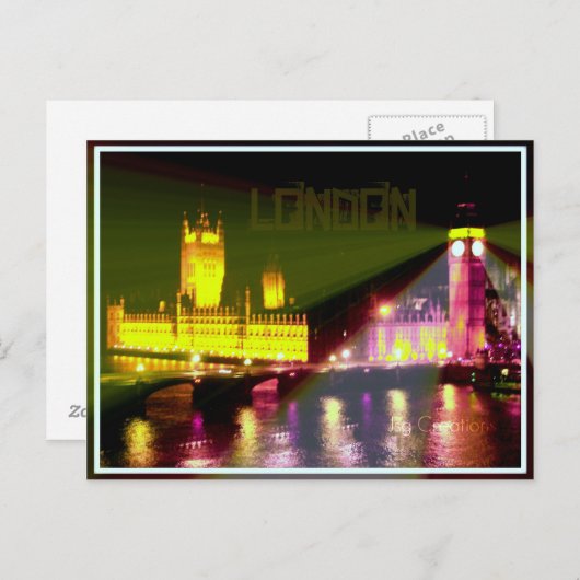 Londen09 Briefkaart (Voorkant / Achterkant)