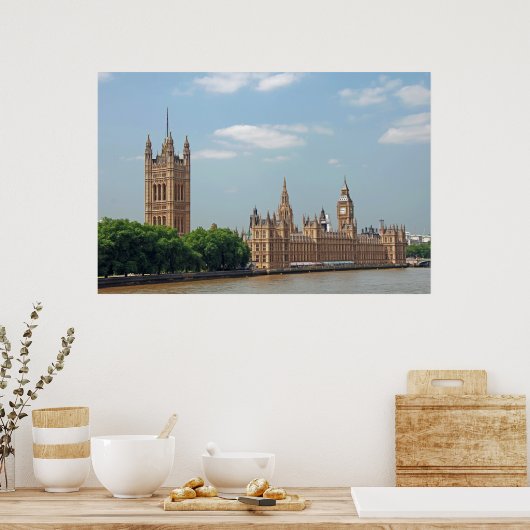 Londen # 17 poster (Keuken)