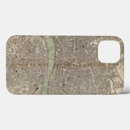 Londen 1843 Case-Mate iPhone case (Achterkant (horizontaal))