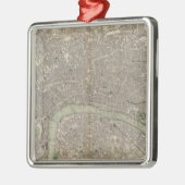 Londen 1843 metalen ornament (Links)
